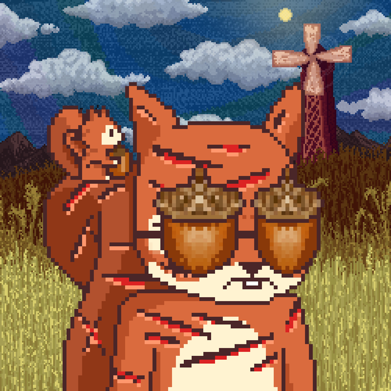 Pixel Squirrels #246